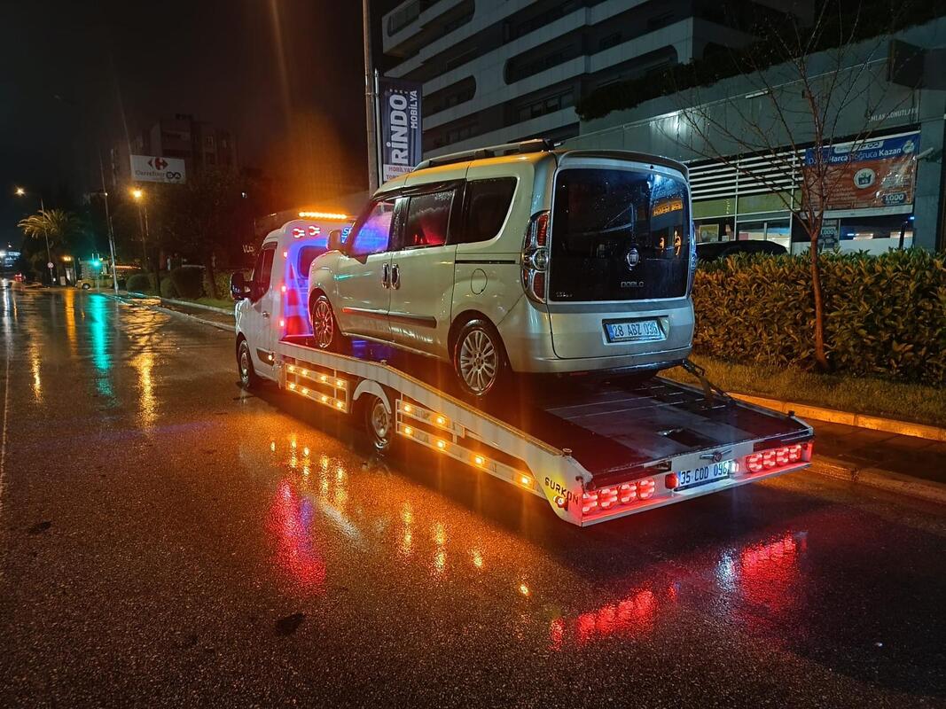 Karşıyaka çekici aracı